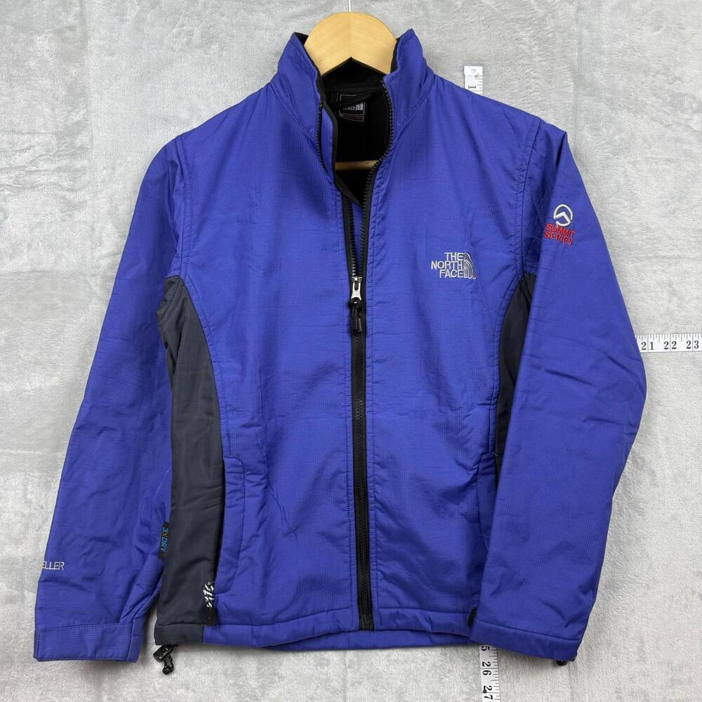 The North Face Summit Series Jacket XS Women’s Blue Softshell Outdoor Hiking VTG